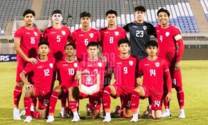 Timnas U17 yang menghadapi Australia pada kualifikasi Piala Asia U17 Minggu (27/10/2024) malam