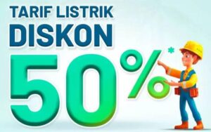 Program Tarif Listrik Diskon 50 Persen