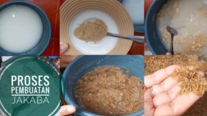 Proses Pembuatan Jakaba dari Air Cucian Beras
