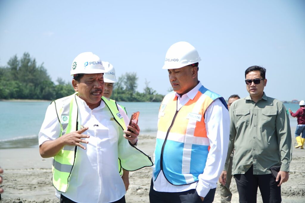 Wagub Bengkulu, Mian meninjau pengerukan alur pulau baai Bengkulu