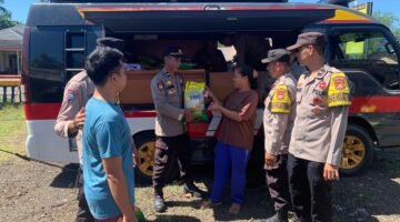 Polres Rejang Lebong Bantu Bulog Jual Beras SPHP