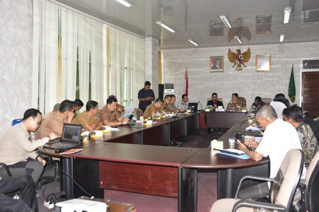 Rapat Pemanfaatan Eks Lahan HGU di Rejang Lebong