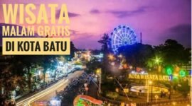 6 Tempat Wisata Malam Gratis di Batu yqng Wajib Dikunjungi Wisatawan