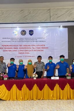 707 Warga Binaan Lapas Curup Jalani Skrining TBC
