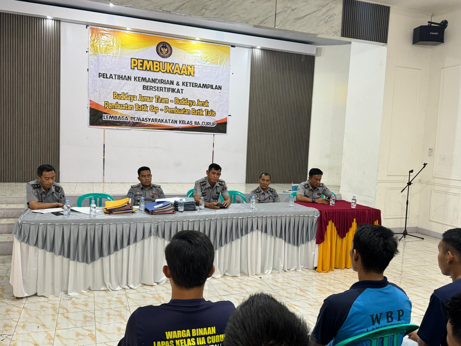 Sidang TPP Lapas Curup