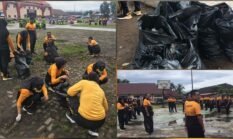 Polres Rejang Lebong Kerahkan 300 Personel Bersihkan Fasilitas Umum