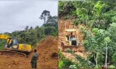 TMMD Ke-127 Kodim 0409/Rejang Lebong Kebut Pembukaan Jalan di Curup Utara