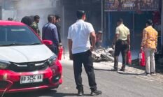 Aksi Cepat Satpam BRI Curup Selamatkan Motor yang Terbakar di Lebong